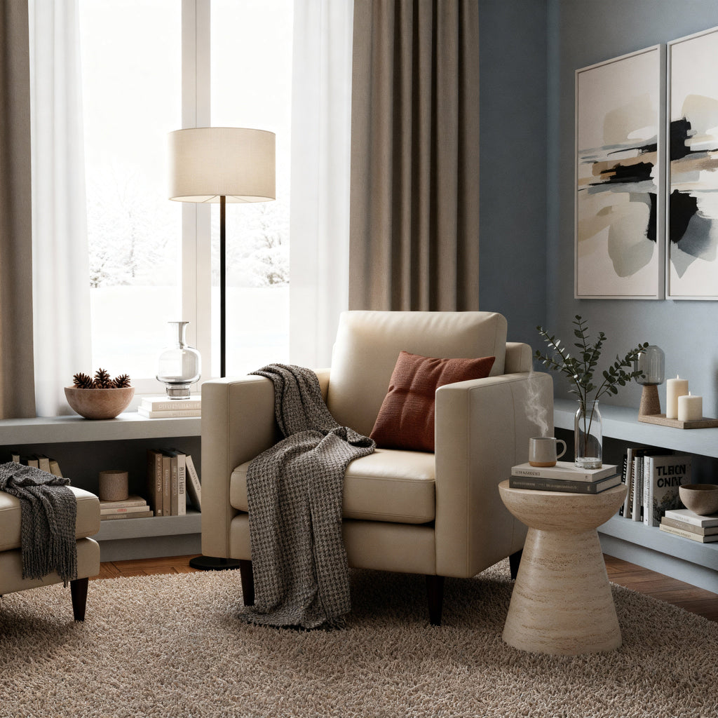 Maverick Leather Arm Chair