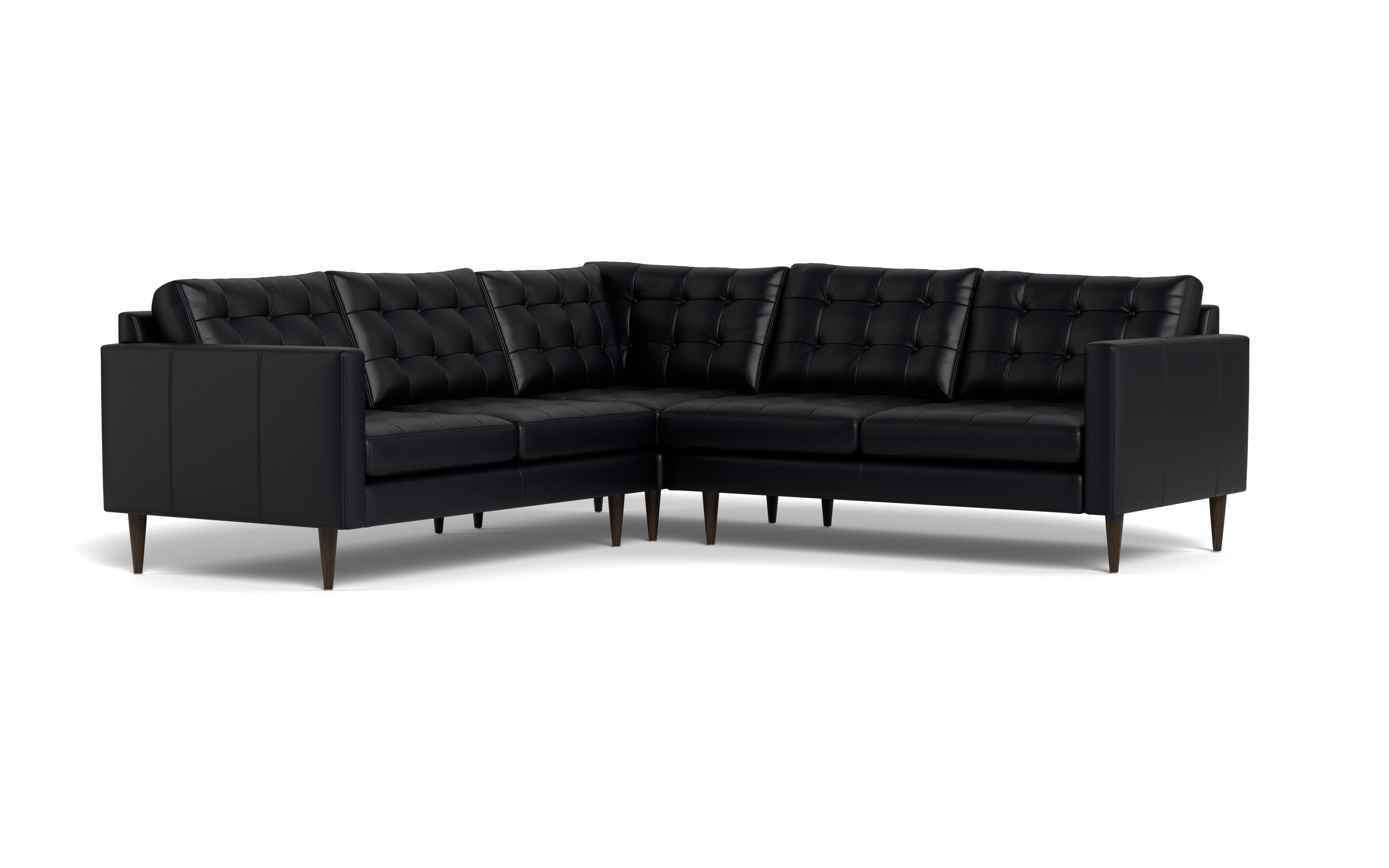 Oakley Leather Corner Sectional