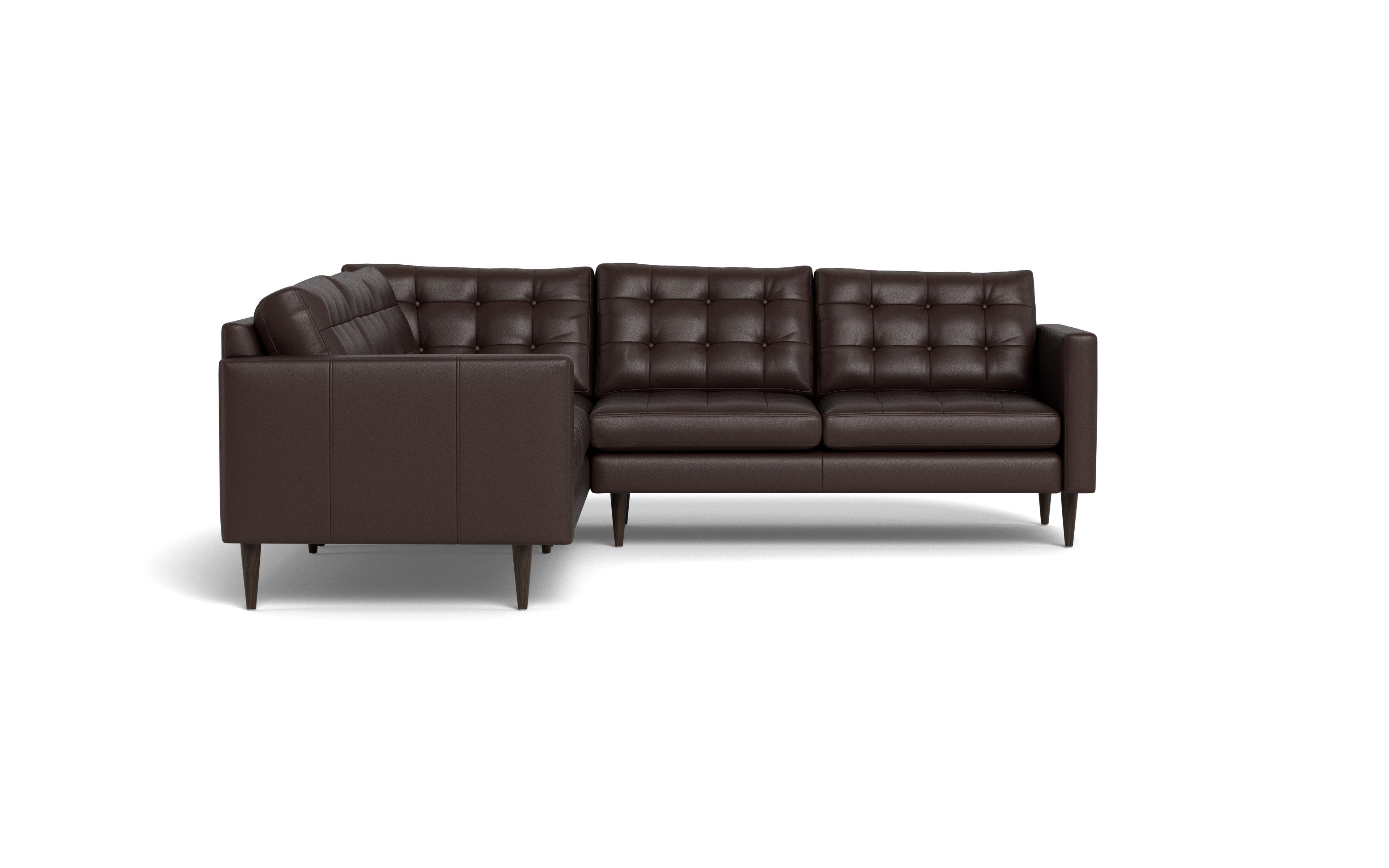 Oakley Leather Corner Sectional