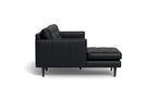 Oakley Leather Left Chaise Sectional