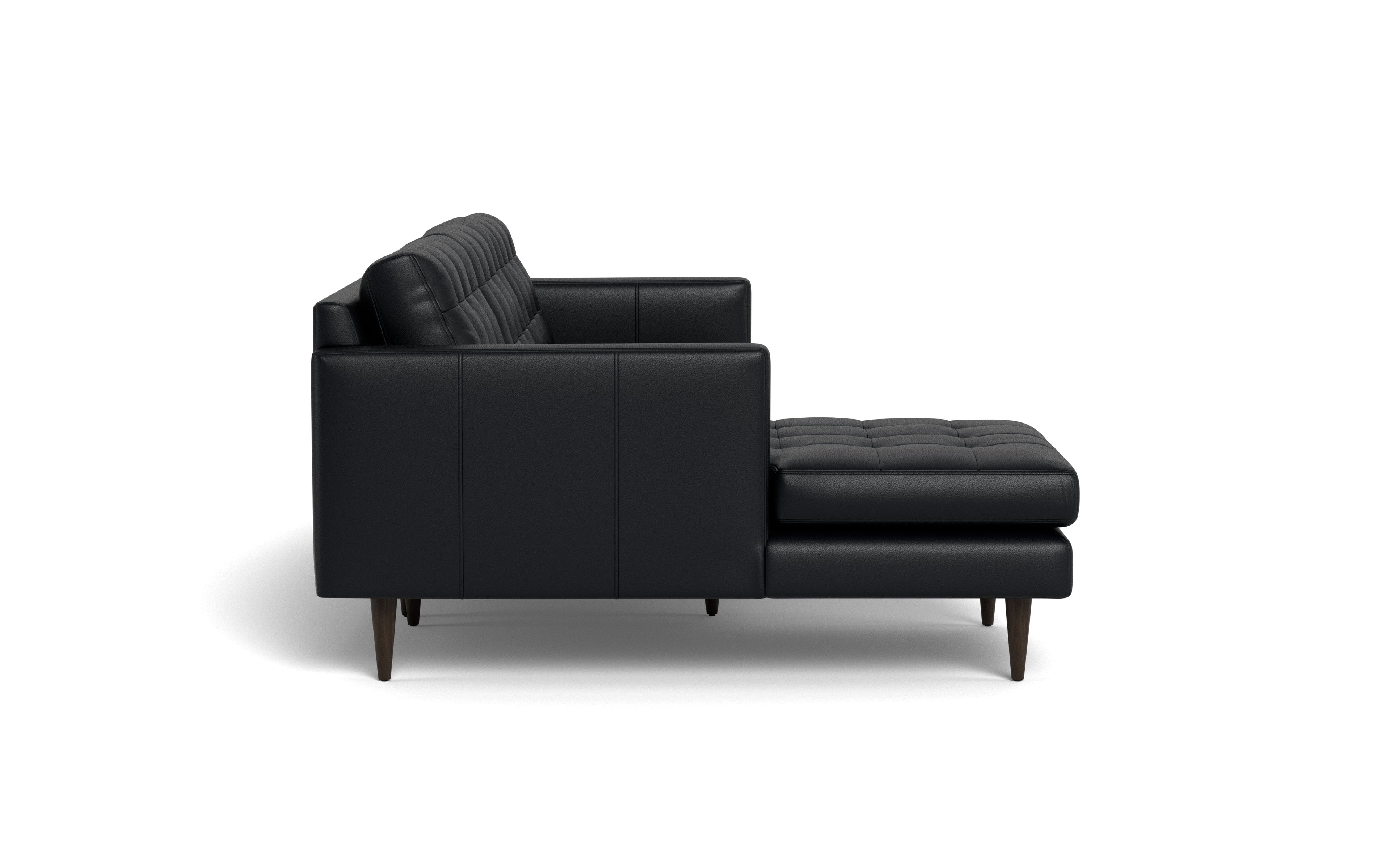 Oakley Leather Left Chaise Sectional