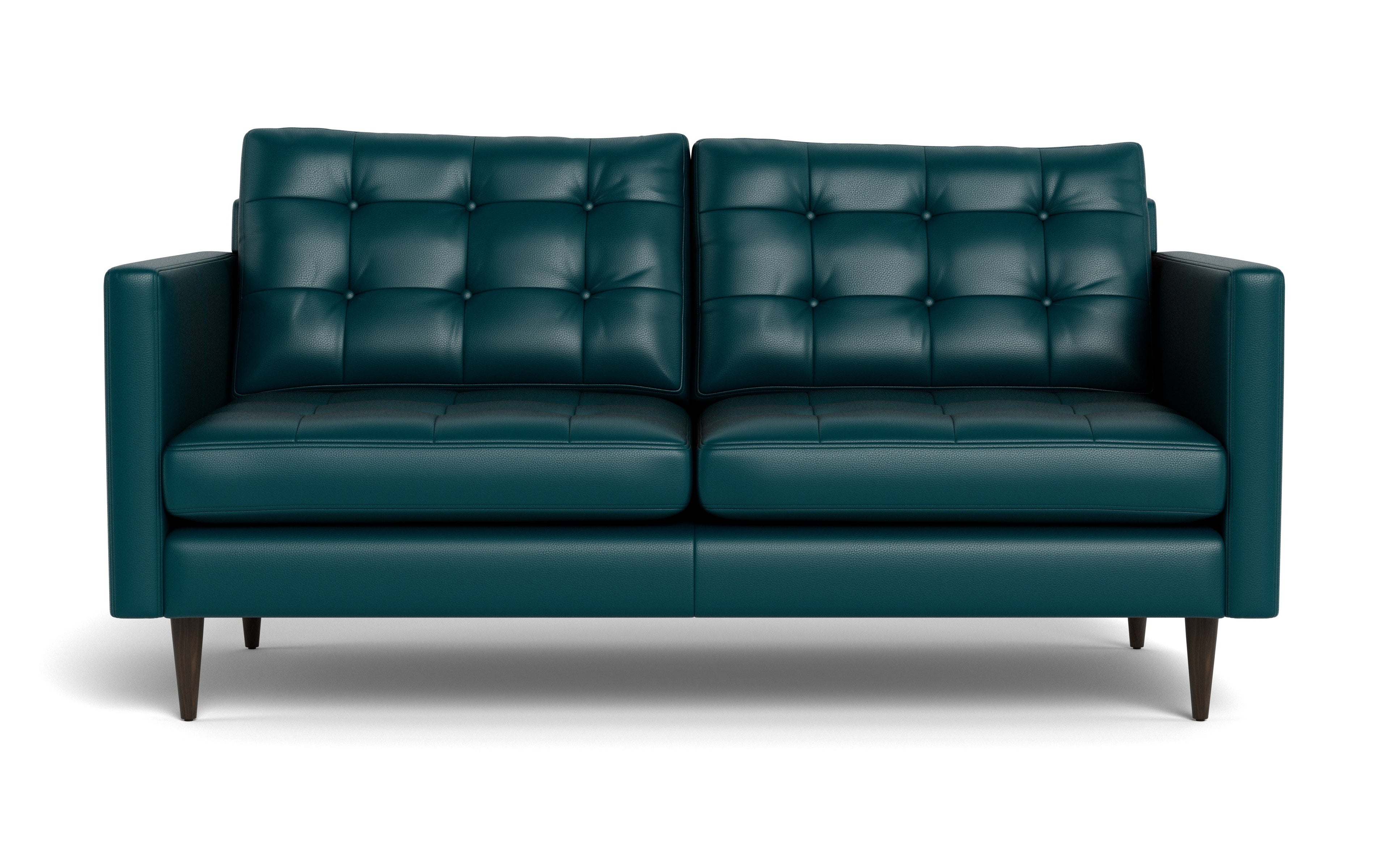 Oakley Leather Loveseat