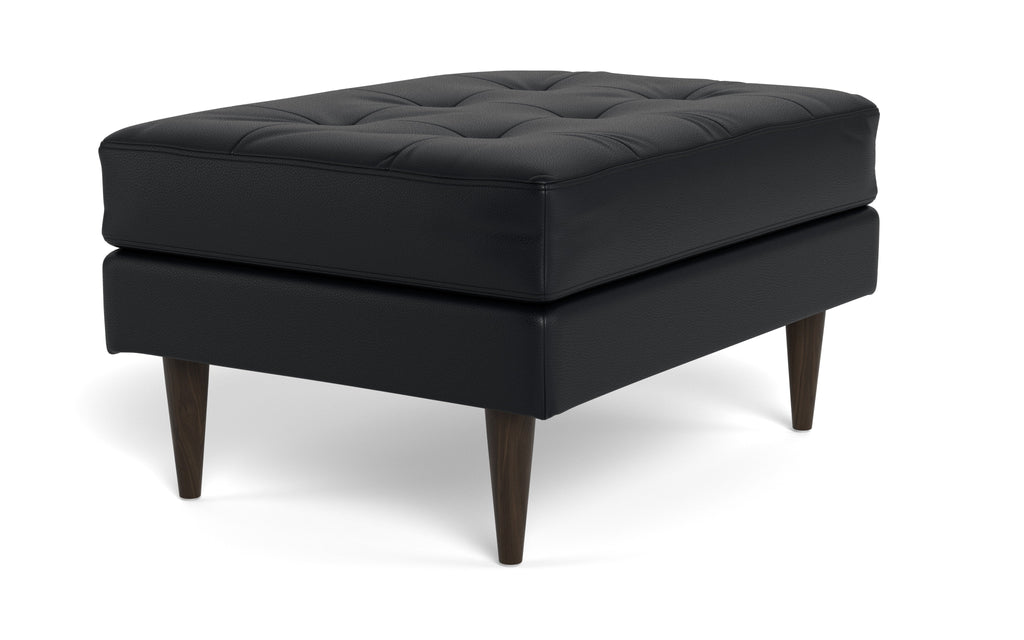 Oakley Leather Ottoman