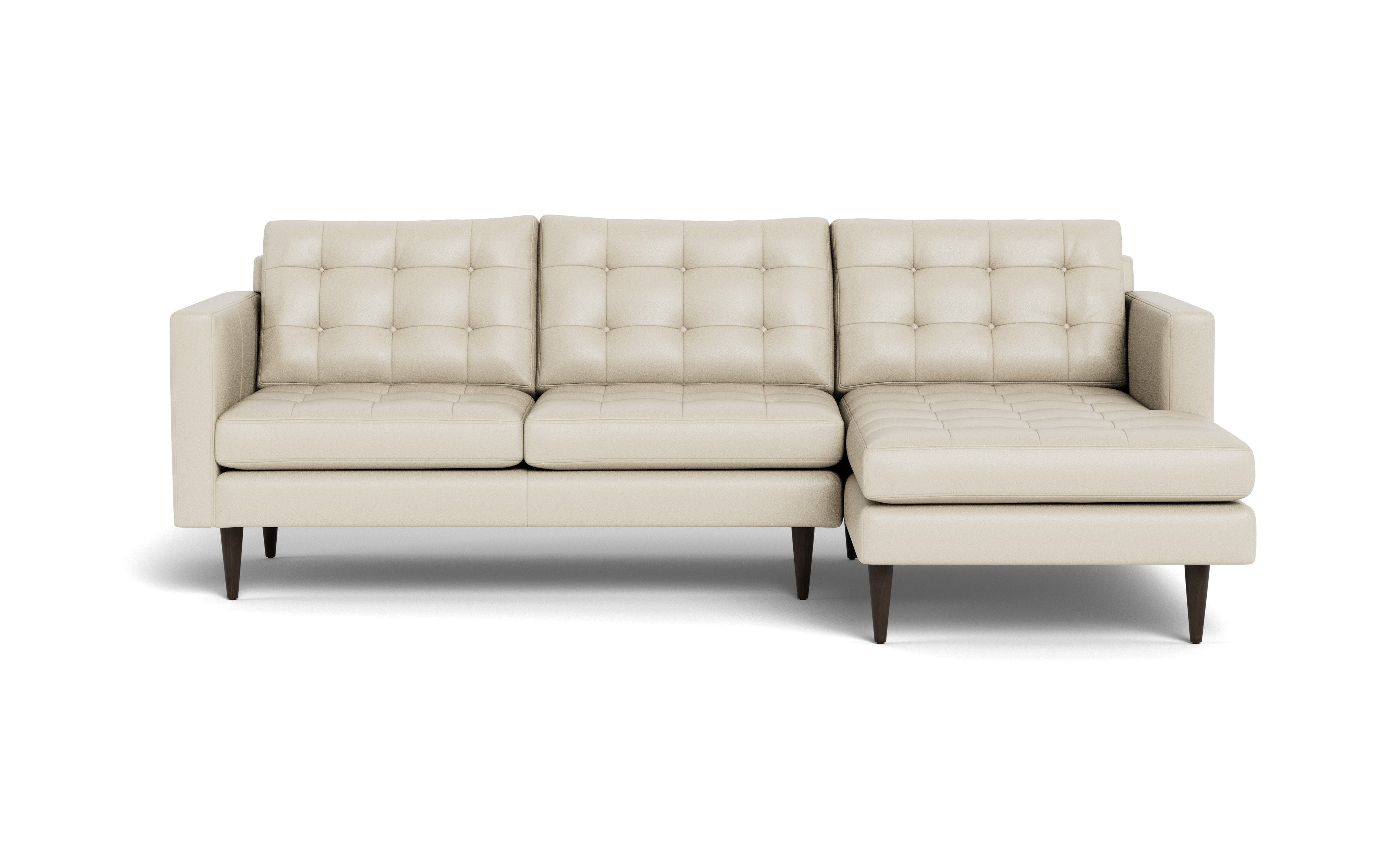 Oakley Leather Right Chaise Sectional