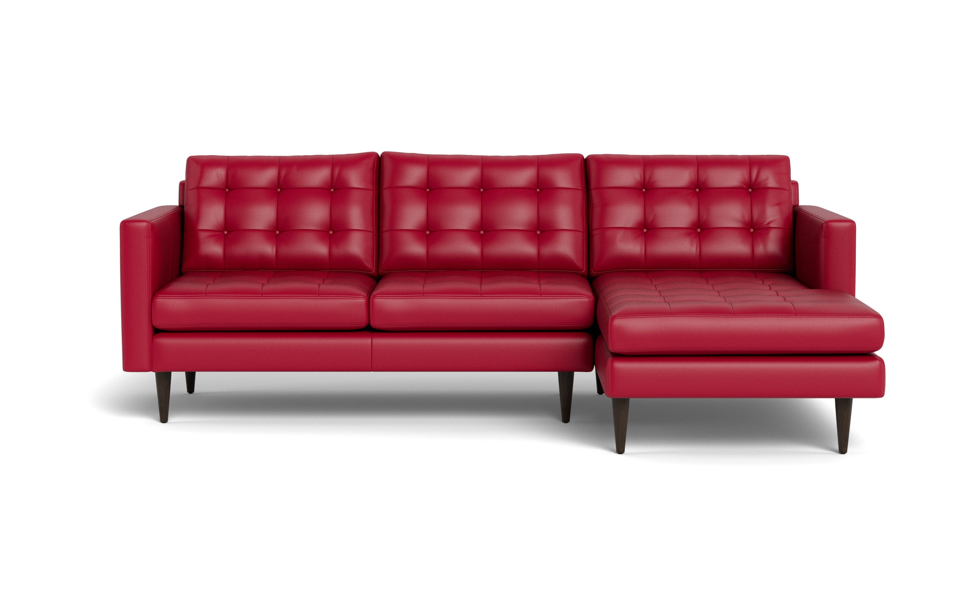 Oakley Leather Right Chaise Sectional