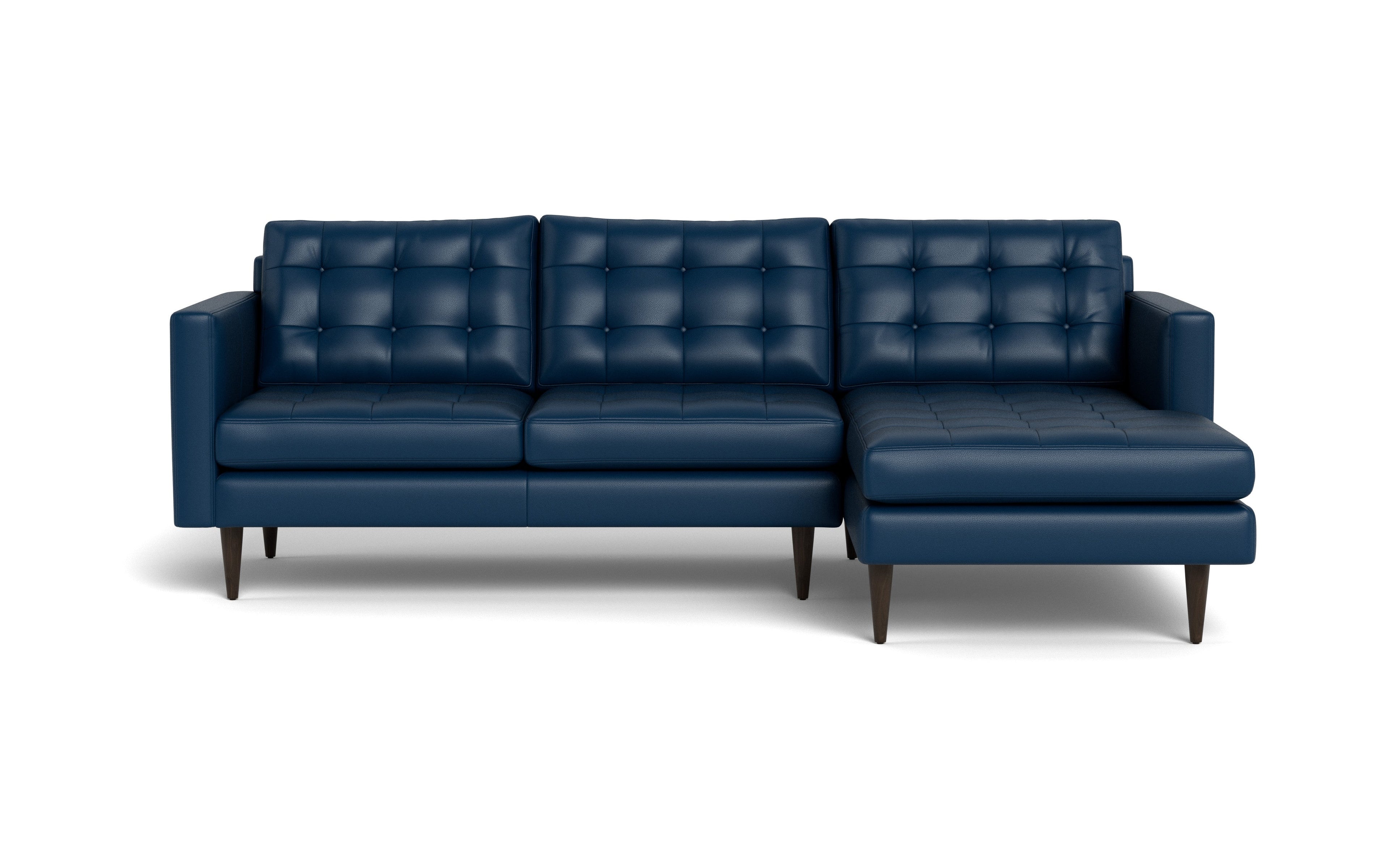 Oakley Leather Right Chaise Sectional