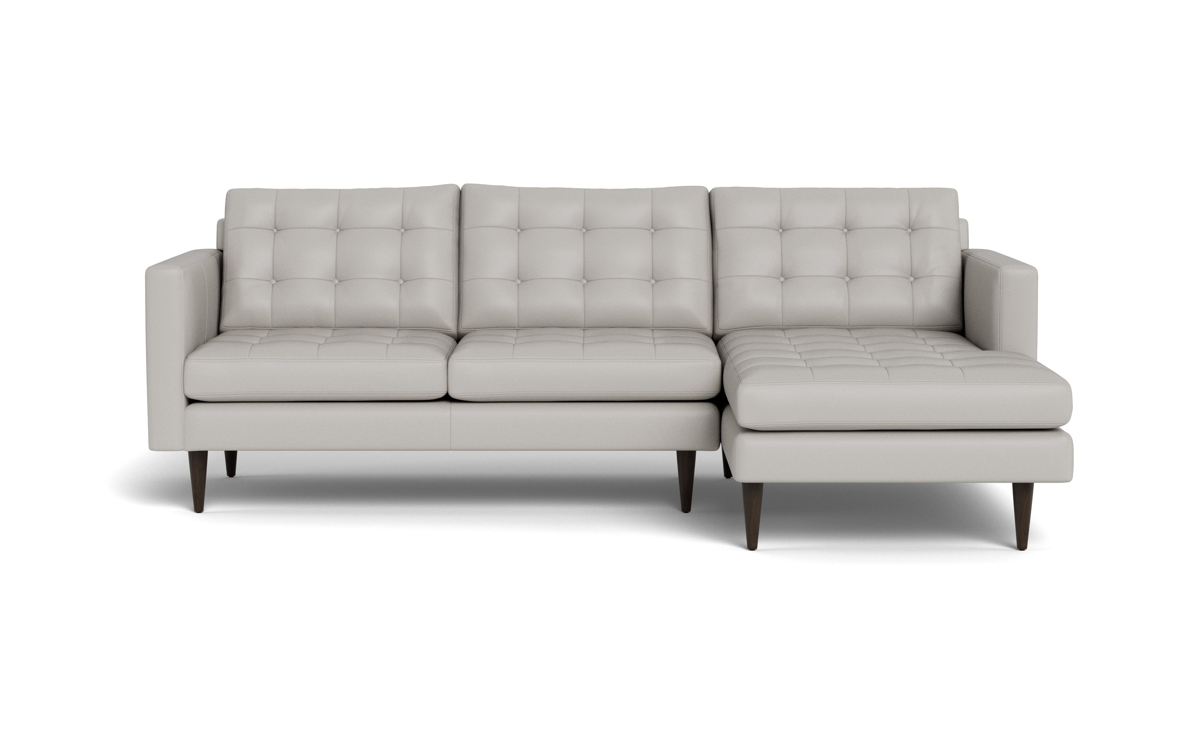 Oakley Leather Right Chaise Sectional