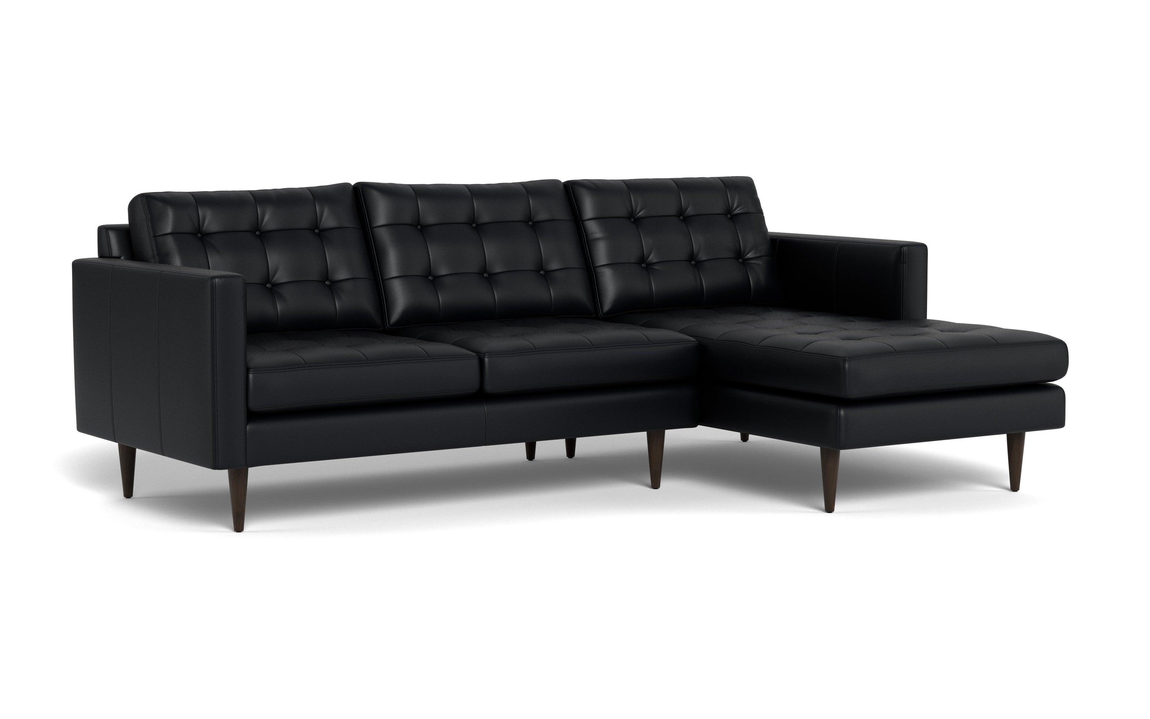 Oakley Leather Right Chaise Sectional