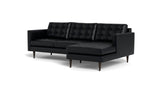 Oakley Leather Right Chaise Sectional