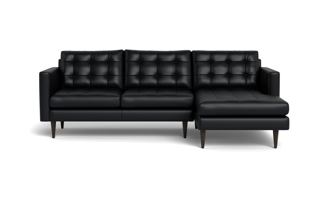 Oakley Leather Right Chaise Sectional