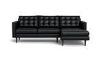 Oakley Leather Right Chaise Sectional
