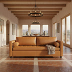 Ayden Leather Queen Sleeper