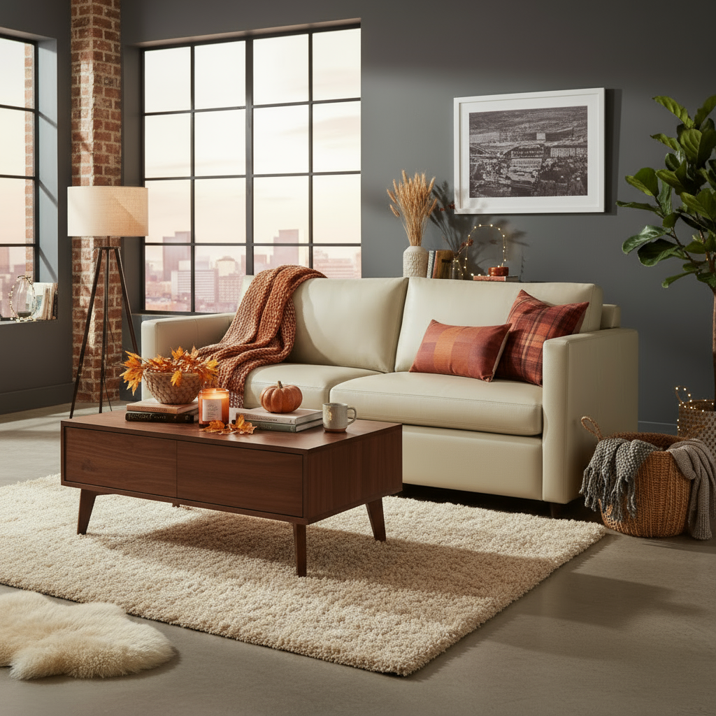 Maverick Leather Queen Sleeper Sofa