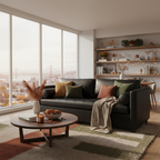 Ayden Leather Queen Sleeper