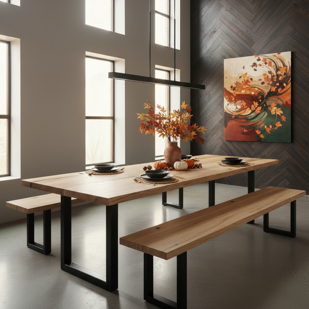 Rustic Classic 125 Oak Table